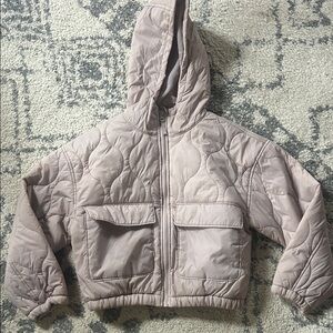 Old Navy Kids Quilted Puffer Jacket - Light Brown